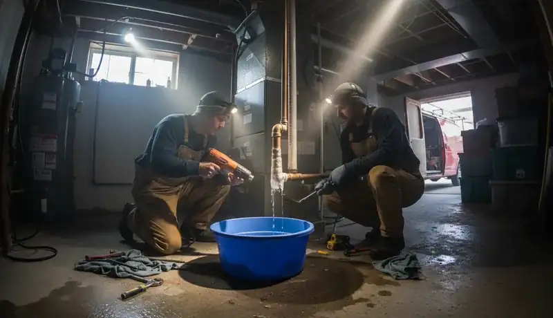 Expert Plumbing Pro - emergency-burst-pipe-repair-for-willowbrook-family-home